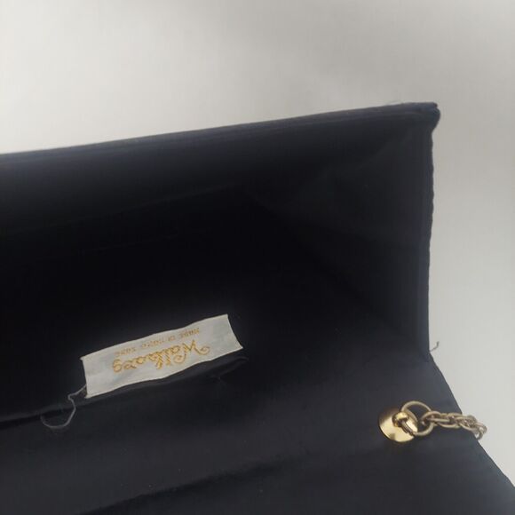 Vintage Walbaeg Tapestry Floral Chain Strap Evening Bag Purse Hong Kong - Picture 5 of 8